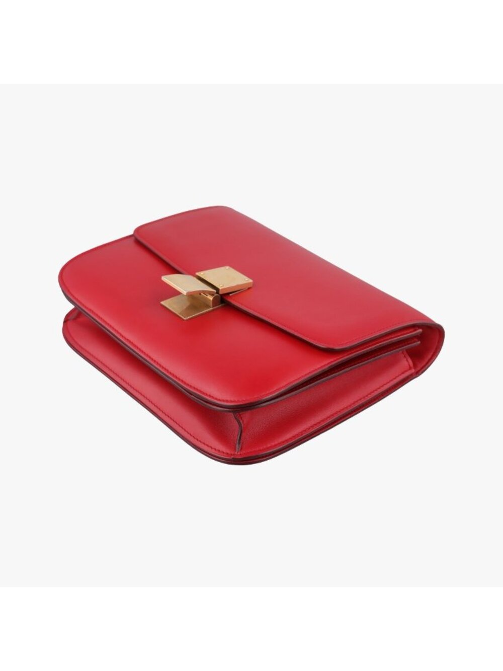 Celine Classic Box Red Leather - Picture 4 of 16